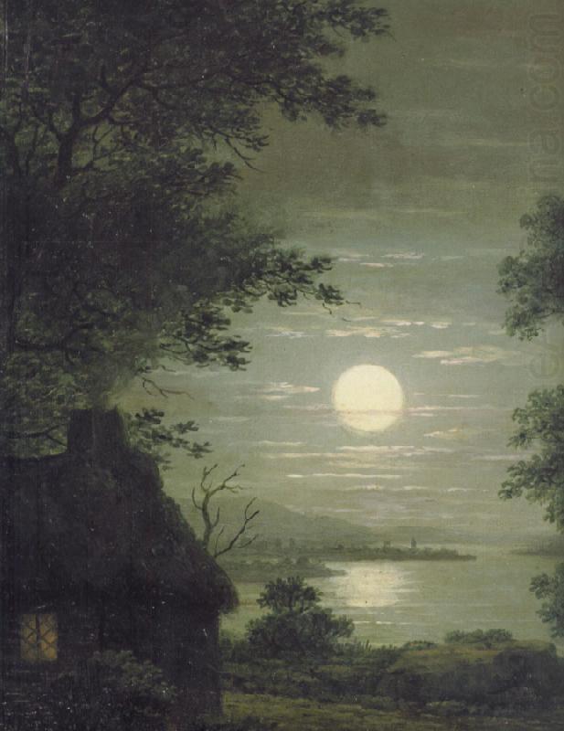 paysage de nuit, unknow artist